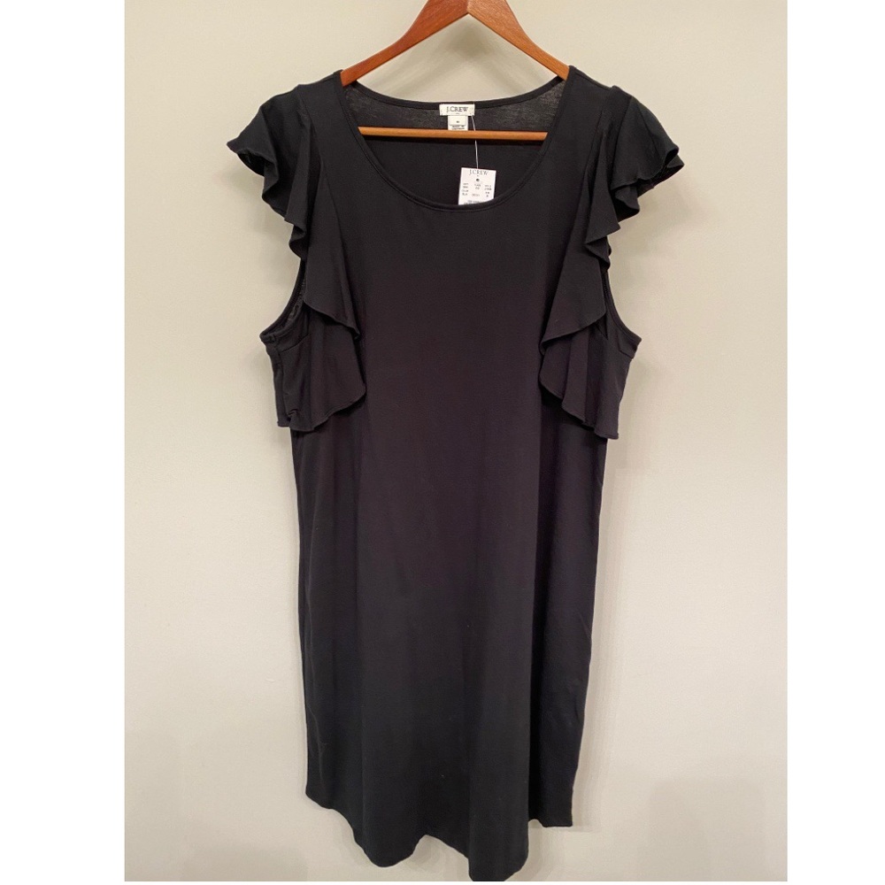 J. Crew Flutter Sleeve Dress